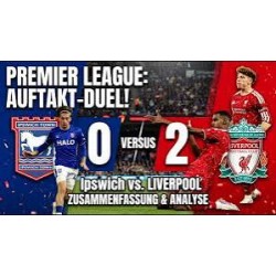 Liverpool 2-0 Ipswich Town FC Uitoverwinning Liverpool 2-0 Ipswich Town FC Uitoverwinning